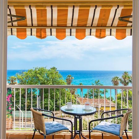 Vina Del Mare, Vue Mer, Terrasse Menton Extérieur photo